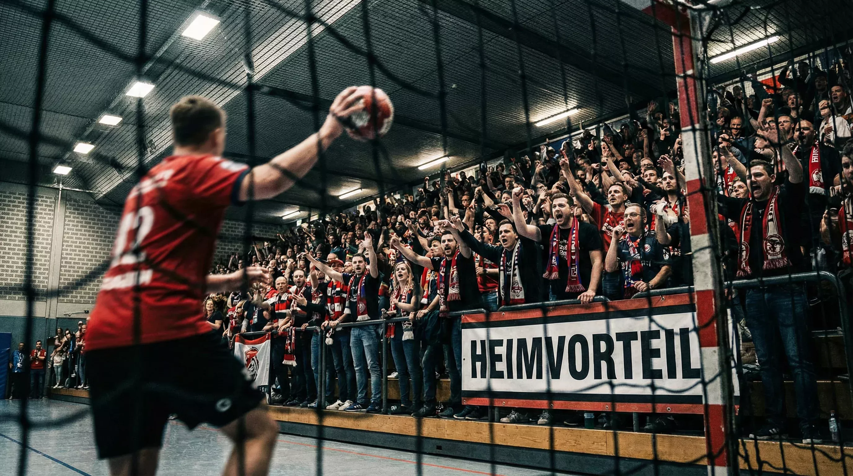 Handball-Heimspiel in der Bundesliga – Fans unterstützen ihr Team als Heimvorteil-Faktor